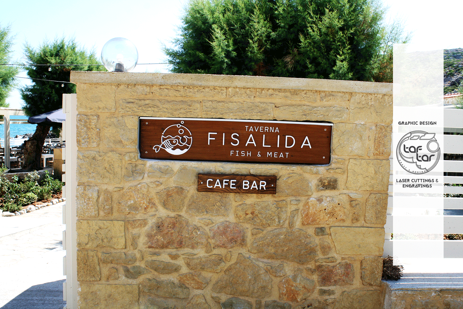 Taverna Fisalida sign
