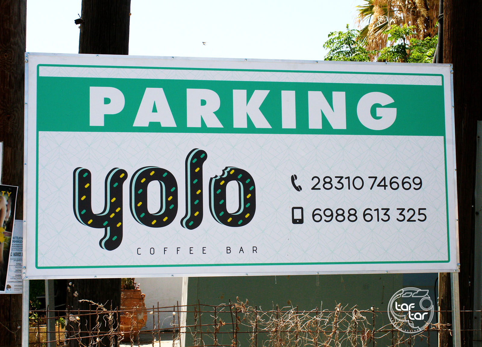 yolo parking sign